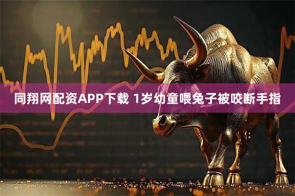 同翔网配资APP下载 1岁幼童喂兔子被咬断手指